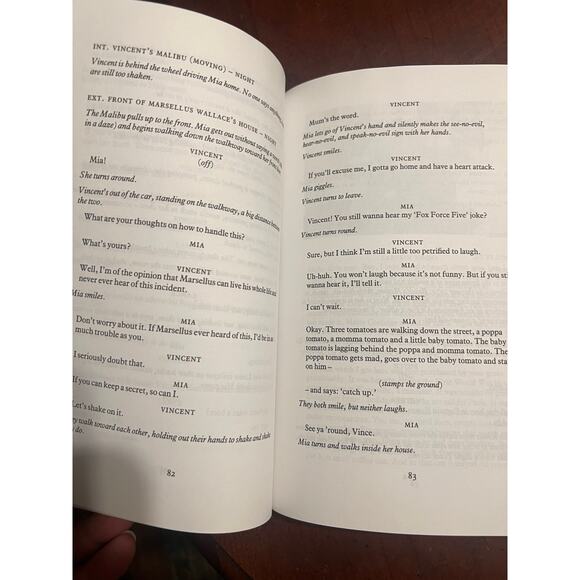 Pulp Fiction a Quentin Tarantino Screenplay Winner Academy Award Best Screenplay - Picture 3 of 4
